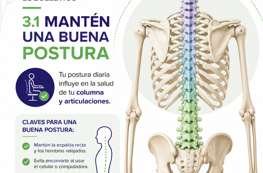 🧍‍♂️ Cuida tu sistema esquelético para moverte mejor cada día