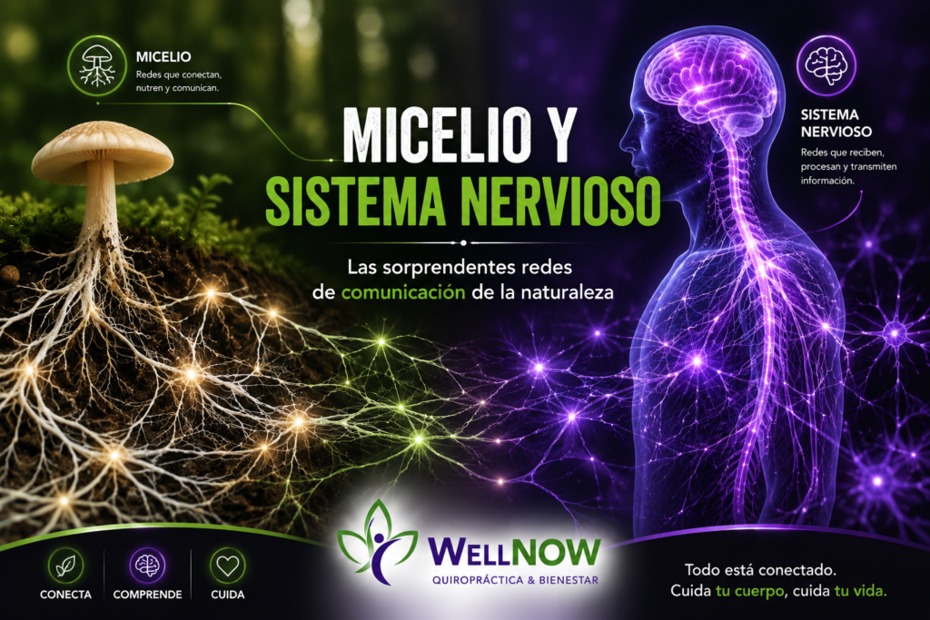 Entrada Blog Wellnow Micelio y Sistema Nervioso