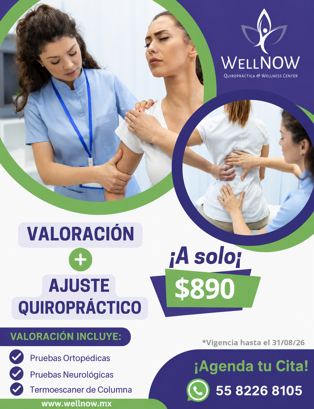 Promocion valoracion mas ajuste agosto 2026
