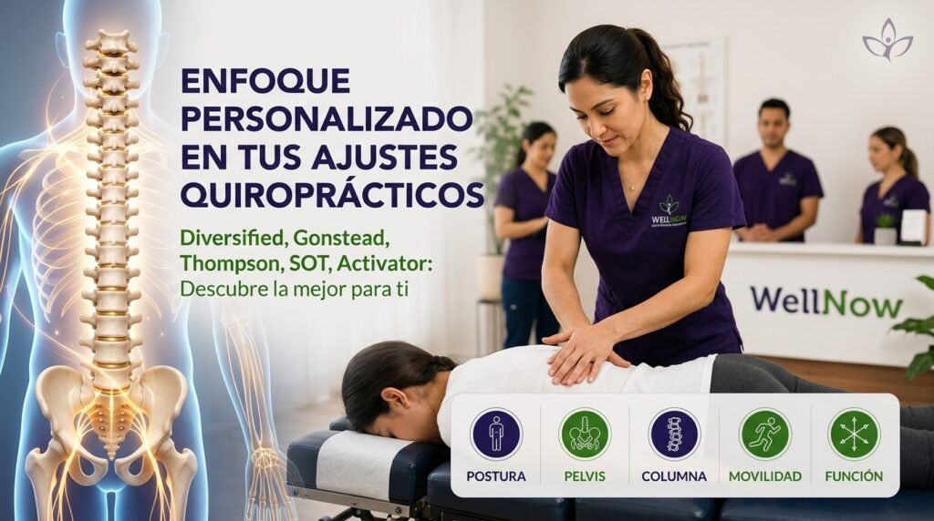 Técnicas Quiroprácticas Blog Wellnow